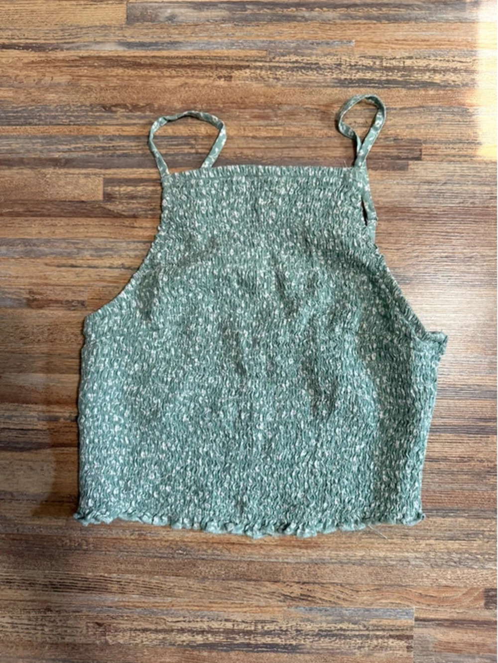 Hollister cropped tank size small